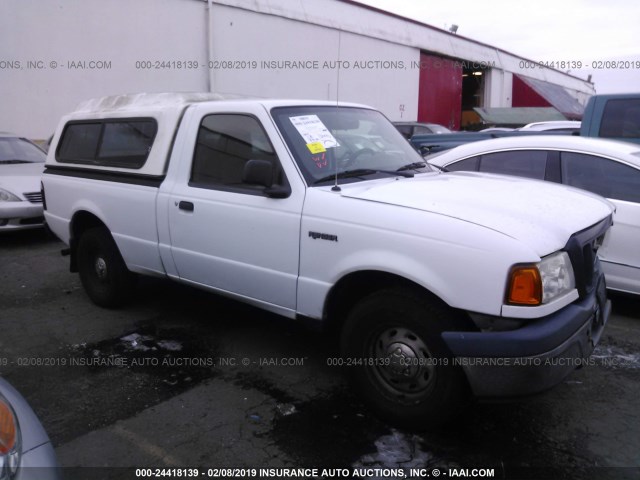 1FTYR10DX5PA05626 - 2005 FORD RANGER WHITE photo 1