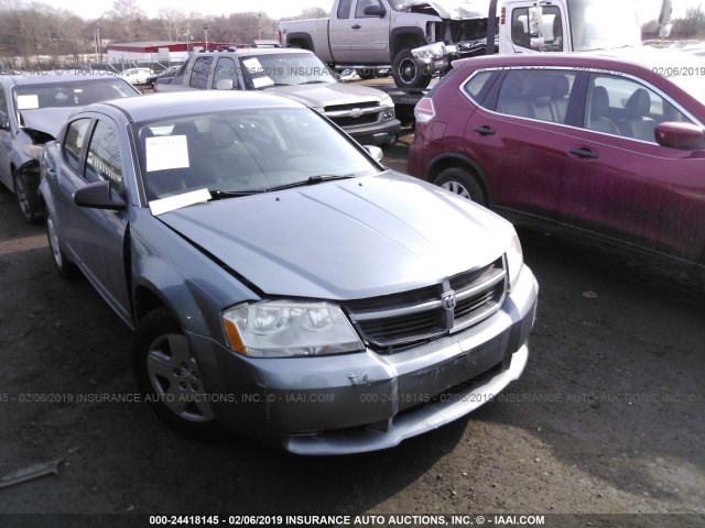 1B3CC4FB5AN155119 - 2010 DODGE AVENGER SXT Light Blue photo 1