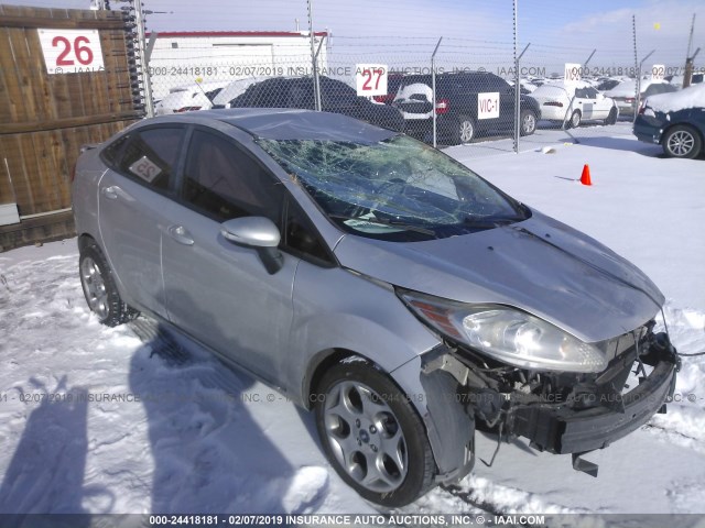 3FADP4CJ9BM196955 - 2011 FORD FIESTA SEL SILVER photo 1