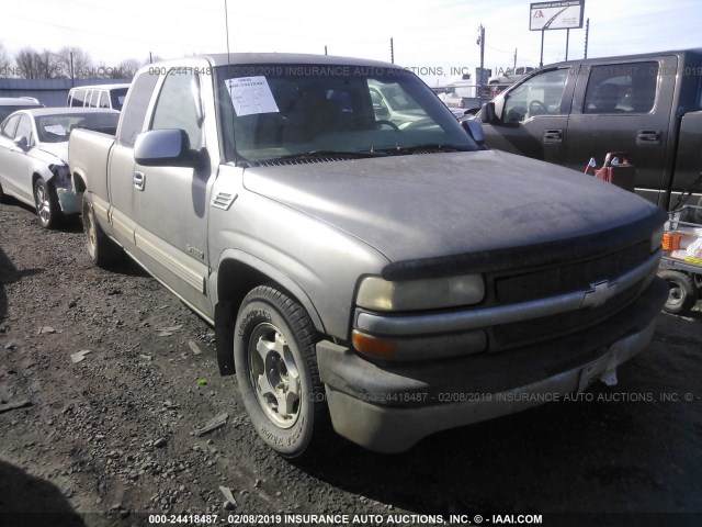 2GCEC19TX11128784 - 2001 CHEVROLET SILVERADO C1500 GRAY photo 1