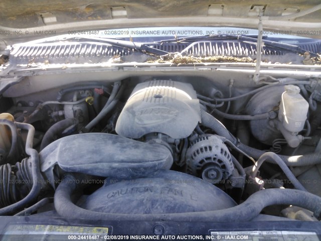 2GCEC19TX11128784 - 2001 CHEVROLET SILVERADO C1500 GRAY photo 10