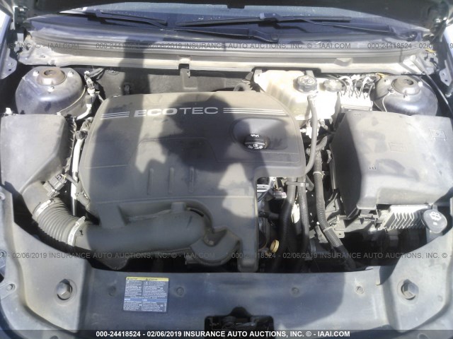 1G1ZH57B19F134085 - 2009 CHEVROLET MALIBU 1LT ლურჯი ფოტო 10