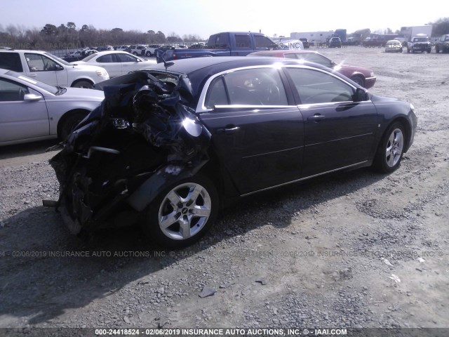 1G1ZH57B19F134085 - 2009 CHEVROLET MALIBU 1LT ლურჯი ფოტო 4