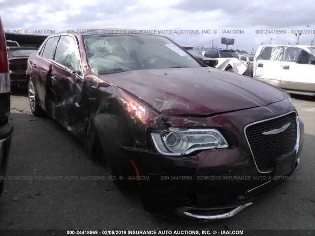 2C3CCAAG9GH273602 - 2016 CHRYSLER 300 LIMITED MAROON photo 1