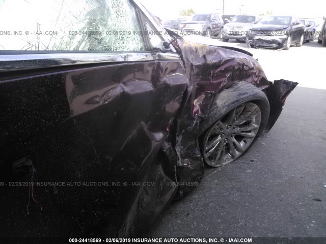 2C3CCAAG9GH273602 - 2016 CHRYSLER 300 LIMITED MAROON photo 6