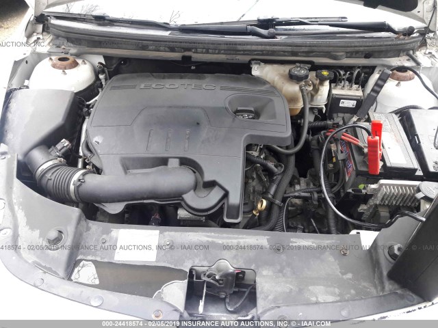 1G1ZC5E1XBF140823 - 2011 CHEVROLET MALIBU 1LT 白色 照片 10