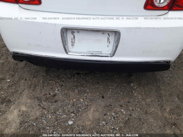 1G1ZC5E1XBF140823 - 2011 CHEVROLET MALIBU 1LT 白色 照片 6