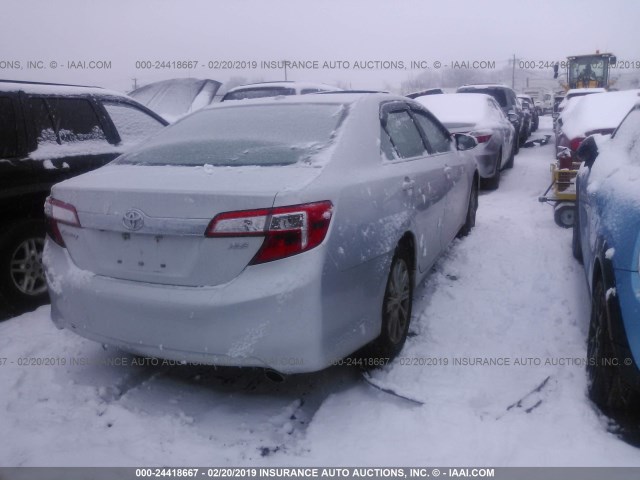 4T4BF1FK8CR248517 - 2012 TOYOTA CAMRY SE/LE/XLE 银色 照片 4