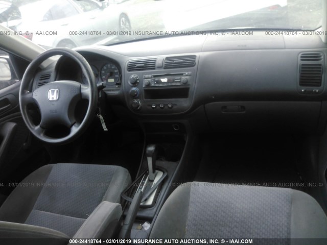 1HGES16365L000826 - 2005 HONDA CIVIC DX VP 银色 照片 5
