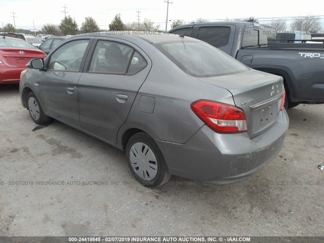 ML32F3FJ5JHF02908 - 2018 MITSUBISHI MIRAGE G4 ES Boz foto 3