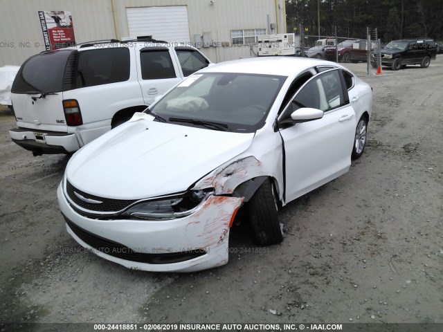 1C3CCCFB0GN188700 - 2016 CHRYSLER 200 LX WHITE photo 2