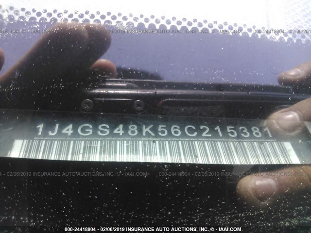 1J4GS48K56C215381 - 2006 JEEP GRAND CHEROKEE LAREDO/COLUMBIA/FREEDOM 白色 照片 9