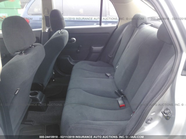 3N1BC1AP3BL450784 - 2011 NISSAN VERSA S/SL GRAY photo 8