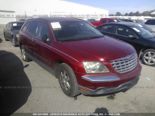 2C4GM68425R475739 - 2005 CHRYSLER PACIFICA TOURING RED photo 1