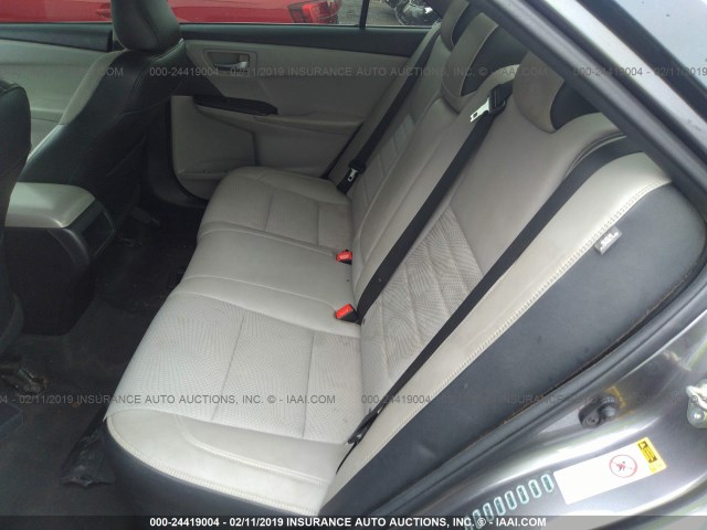 4T1BF1FK5GU561993 - 2016 TOYOTA CAMRY LE/XLE/SE/XSE GRAY photo 8