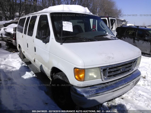 1FMRE11W93HB98662 - 2003 FORD ECONOLINE E150 WAGON YELLOW photo 1