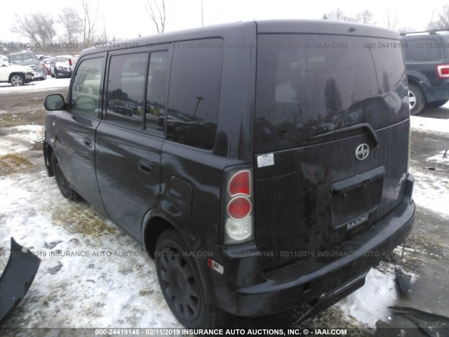 JTLKT324764069128 - 2006 TOYOTA SCION XB 黑色 照片 3