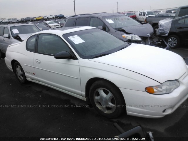 2G1WX15KX19135072 - 2001 CHEVROLET MONTE CARLO SS თეთრი ფოტო 1