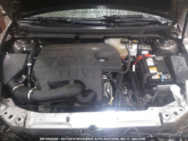 1G1ZA5E09CF198419 - 2012 CHEVROLET MALIBU LS GRAY photo 10