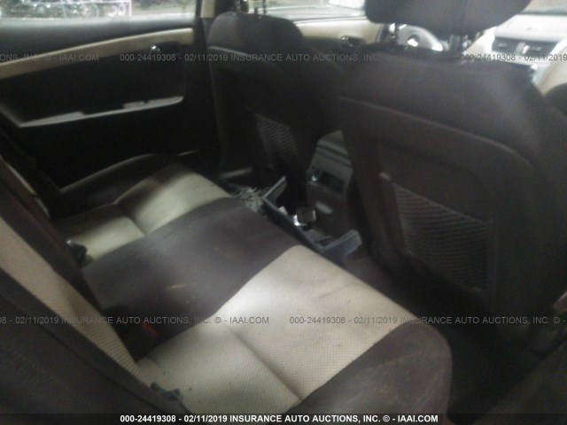 1G1ZA5E09CF198419 - 2012 CHEVROLET MALIBU LS GRAY photo 8