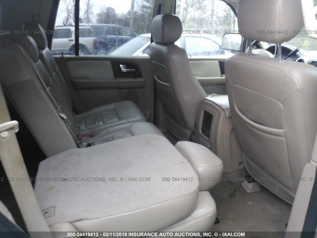 1FMFU20585LA73866 - 2005 FORD EXPEDITION LIMITED WHITE photo 8