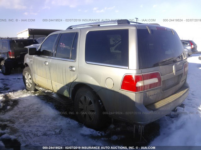 5LMFU28529LJ01796 - 2009 LINCOLN NAVIGATOR 金色 照片 3