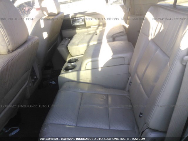 5LMFU28529LJ01796 - 2009 LINCOLN NAVIGATOR 金色 照片 8