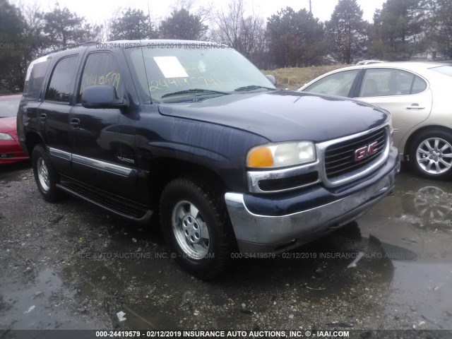 1GKEK13Z94J108380 - 2004 GMC YUKON BLUE photo 1