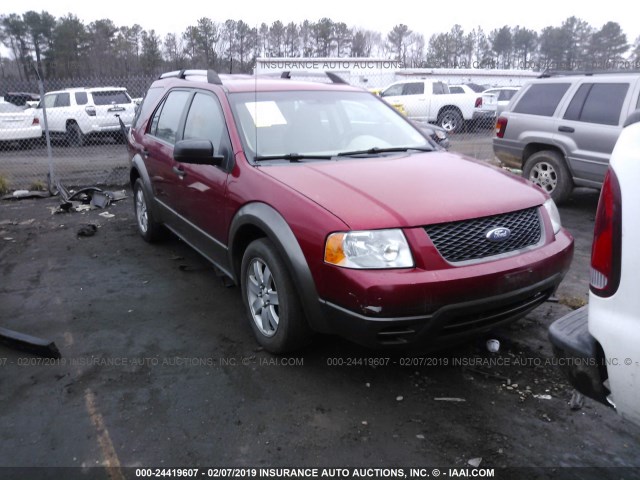 1FMZK01196GA57172 - 2006 FORD FREESTYLE SE RED photo 1