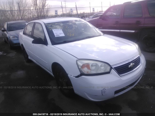 1G1ZT58N48F124415 - 2008 CHEVROLET MALIBU LT/CLASSIC WHITE photo 1