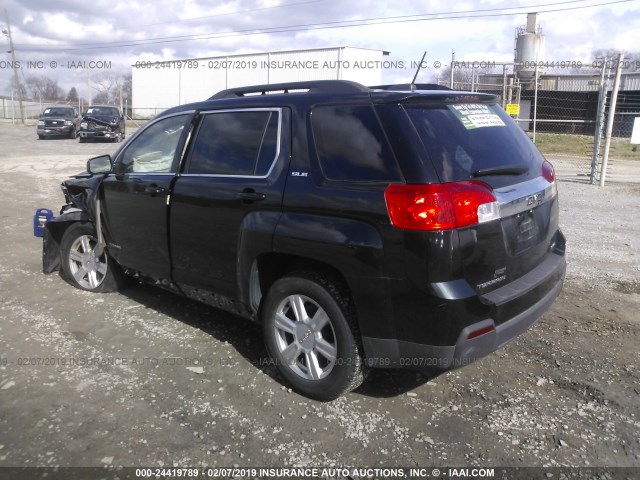 2GKFLWEK5F6378771 - 2015 GMC TERRAIN SLE BLACK photo 3