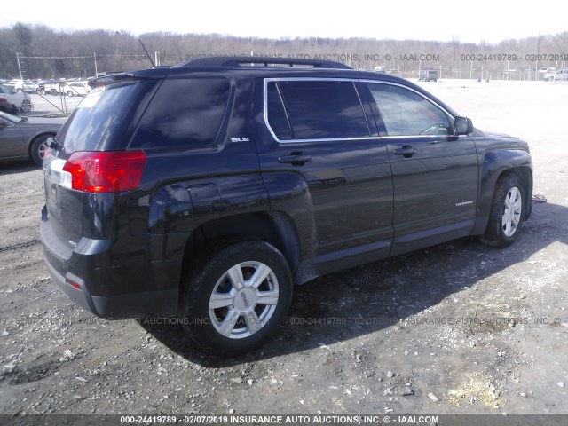 2GKFLWEK5F6378771 - 2015 GMC TERRAIN SLE BLACK photo 4