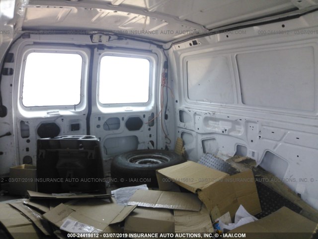 1FTRE14203HB54904 - 2003 FORD ECONOLINE E150 VAN WHITE photo 8