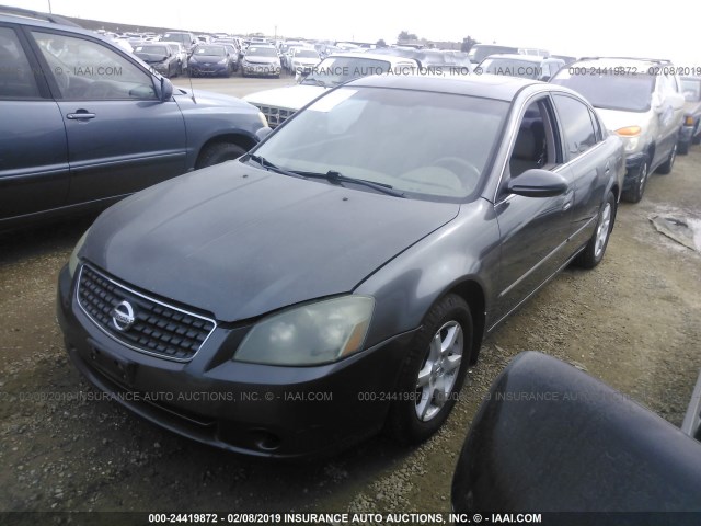 1N4BL11E35N451200 - 2005 NISSAN ALTIMA SE/SL/SE-R GRAY photo 2