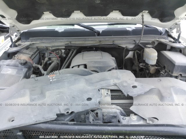 1GCHC49K69E163872 - 2009 CHEVROLET SILVERADO C2500 HEAVY DUTY WHITE photo 10