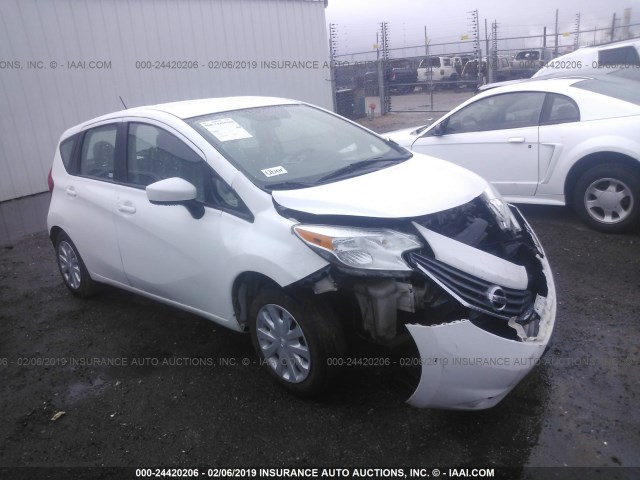 3N1CE2CP4GL405975 - 2016 NISSAN VERSA NOTE S/S PLUS/SV/SL/SR WHITE photo 1
