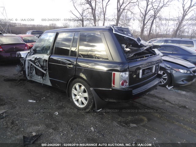 SALME15428A284427 - 2008 LAND ROVER RANGE ROVER HSE GREEN photo 3