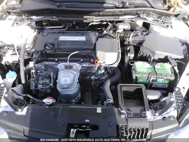 1HGCR2F58FA259857 - 2015 HONDA ACCORD SPORT თეთრი ფოტო 10