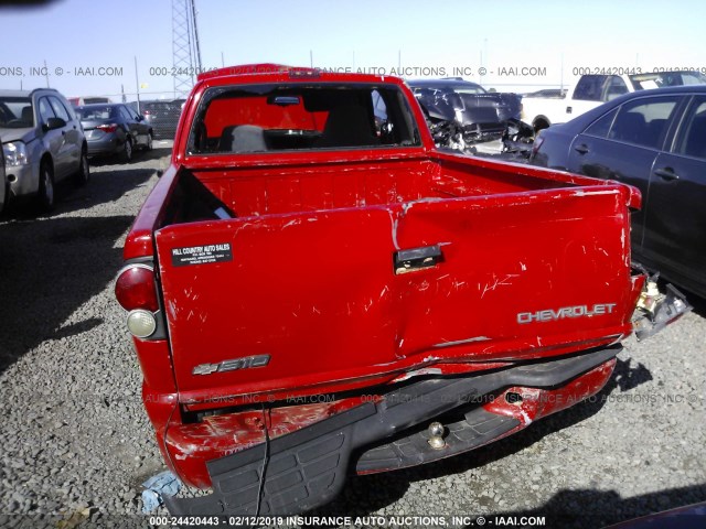 1GCCS1948Y8104767 - 2000 CHEVROLET S TRUCK S10 RED photo 8