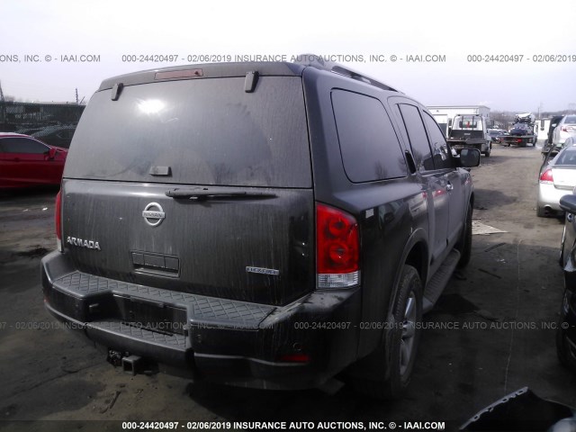 5N1BA0ND9EN604184 - 2014 NISSAN ARMADA SV/SL/PLATINUM BLACK photo 4