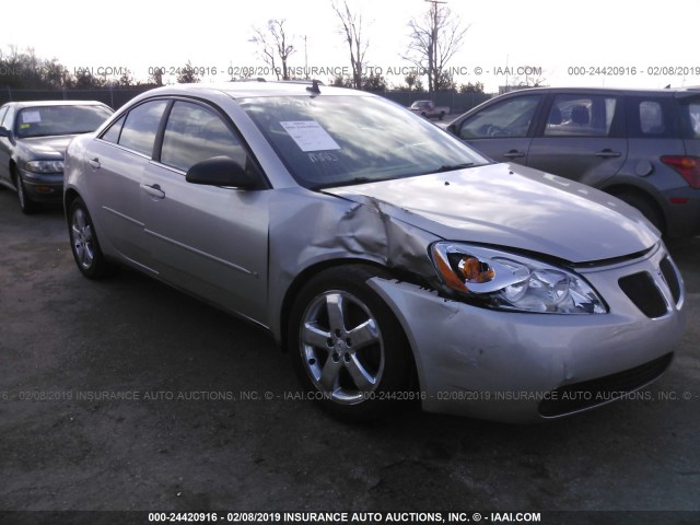 1G2ZH57N984117809 - 2008 PONTIAC G6 GT SILVER photo 1