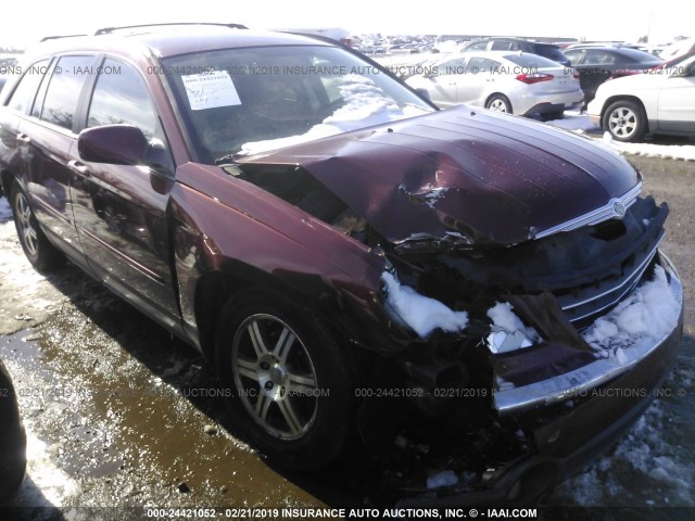2A8GM68X07R162825 - 2007 CHRYSLER PACIFICA TOURING MAROON photo 1