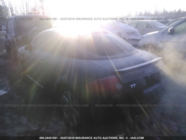 TRUWT28N541006413 - 2004 AUDI TT QUATTRO BLACK photo 3