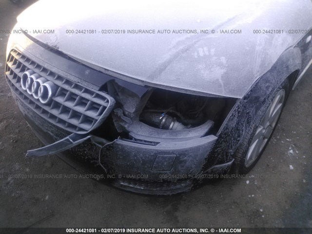 TRUWT28N541006413 - 2004 AUDI TT QUATTRO BLACK photo 6