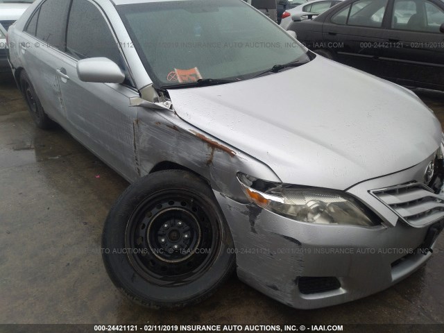 4T4BF3EKXAR014695 - 2010 TOYOTA CAMRY SE/LE/XLE GRAY photo 6