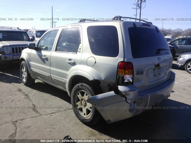 1FMYU94115KA94315 - 2005 FORD ESCAPE LIMITED GOLD photo 3