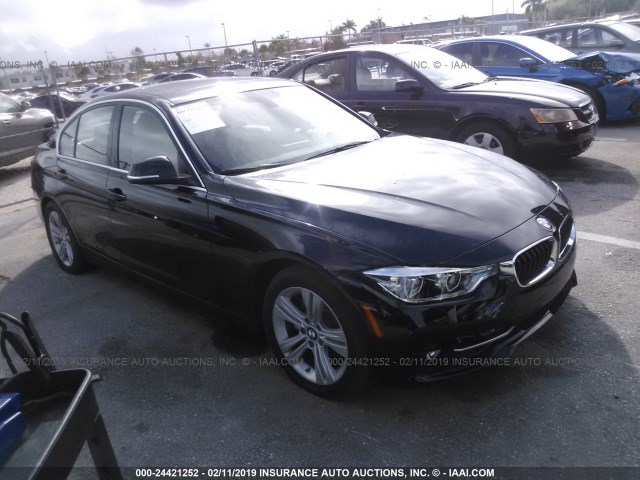 WBA8B9C51JEE81051 - 2018 BMW 330 I BLACK photo 1