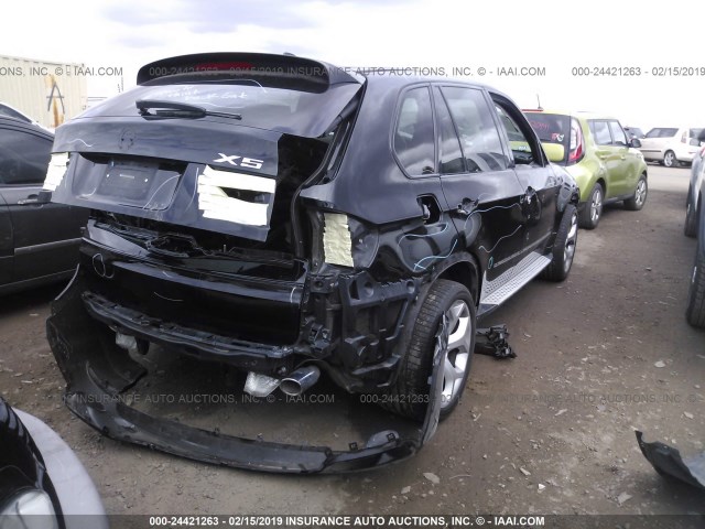 5UXZW0C5XBL658745 - 2011 BMW X5 XDRIVE35D BLACK photo 4