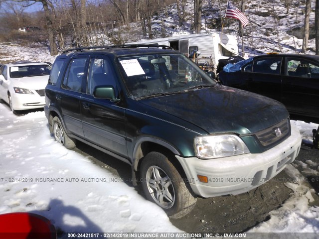 JHLRD1861XC009148 - 1999 HONDA CR-V EX GREEN photo 1