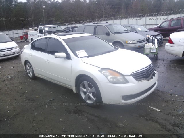 1N4BL21E78N410160 - 2008 NISSAN ALTIMA 3.5SE/3.5SL WHITE photo 1